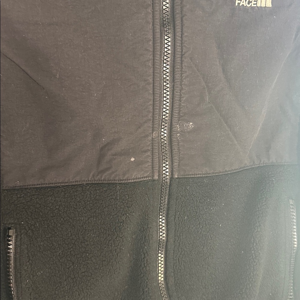 The North Face Denali Fleece Jacket Black Girls M (10/12) FA17 - Picture 3 of 12